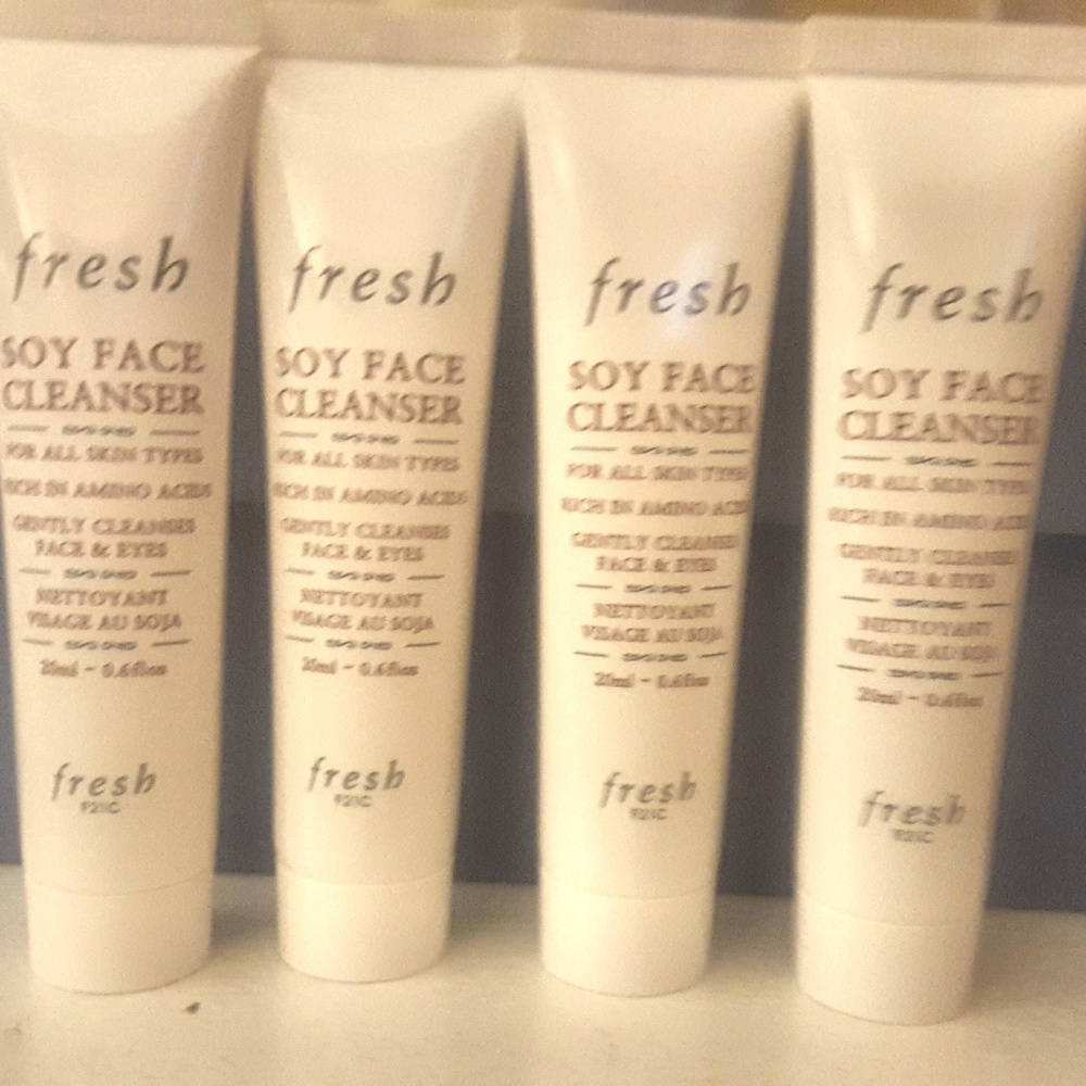 4 Travel Fresh Soy Face Cleaners